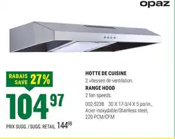 BMR HOTTE DE CUISINE offer