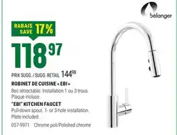 BMR ROBINET DE CUISINE  EBI  offer