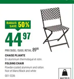 BMR CHAISE PLIANTE offer