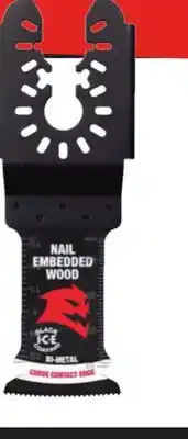 Home Hardware 3 Pk. 1-1/4 Demo Demon Universal Fit Bi-Metal Oscillating Blades Nail Embedded Wood offer