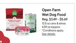 Petvalu All Open Farm Wet Dog Treats offer
