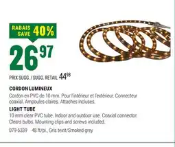 BMR CORDON LUMINEUX offer