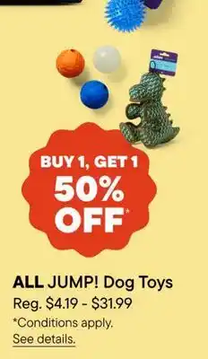 Petvalu All JUMP! Dog Toys offer