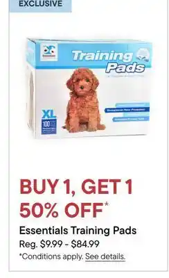 Petvalu Essentials Training Pads offer