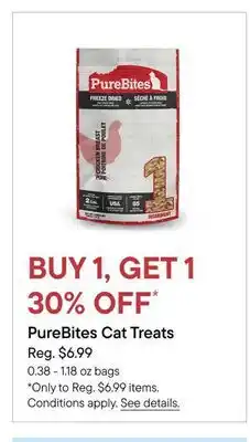 Petvalu PureBites Cat Treats offer