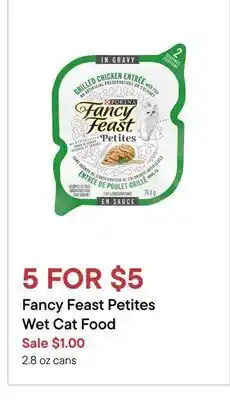 Petvalu Fancy Feast Petites Wet Cat Food offer