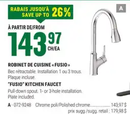 BMR ROBINET DE CUISINE  FUSIO  offer