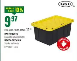 BMR BAC ROBUSTE offer