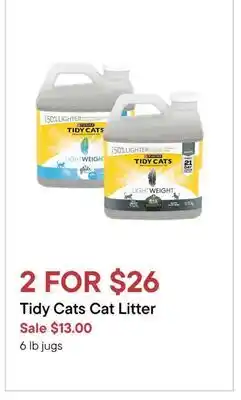 Petvalu Tidy Cats Cat Litter offer