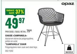 BMR CHAISE CAMPANULA offer