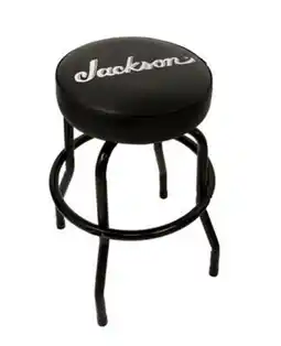 Long & McQuade Jackson Logo Barstool 25'' - Black offer