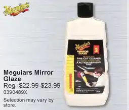PartSource Meguiars Mirror Glaze offer