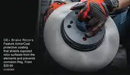 PartSource OE+ Brake Rotors Feature ArmorCoat offer