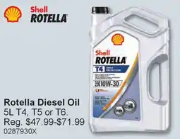 PartSource Shell Rotella Diesel Oil offer
