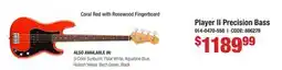 Long & McQuade Player II Precision Bass offer