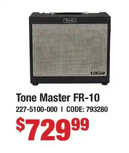 Long & McQuade Tone Master FR-10 offer
