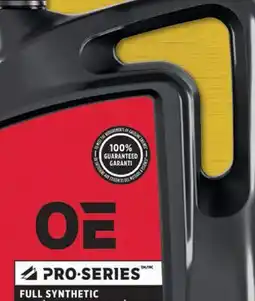 PartSource PRO-SERIES OE Full Synthetic Oil offer