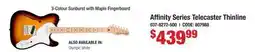 Long & McQuade Affinity Series Telecaster Thinline offer