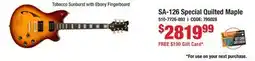 Long & McQuade Tobacco Sunburst with Ebony Fingerboard offer