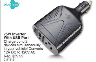 PartSource 75W Inverter With USB Port offer