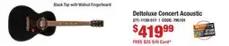Long & McQuade Deltoluxe Concert Acoustic offer