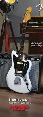 Long & McQuade Player II Jaguar offer