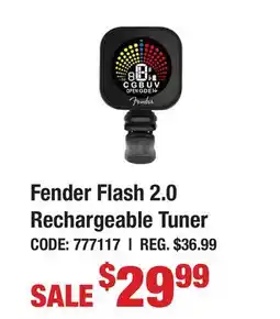 Long & McQuade Fender Flash 2.0 Rechargeable Tuner offer