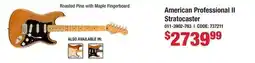 Long & McQuade American Professional II Stratocaster offer