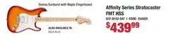 Long & McQuade Affinity Series Stratocaster FMT HSS offer