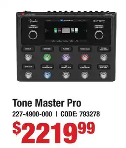 Long & McQuade Tone Master Pro offer