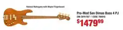 Long & McQuade Pro-Mod San Dimas Bass 4 PJ offer