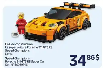 Walmart Speed Champions Porsche 911 GT3 RS Super Car offer