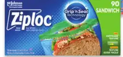 Walmart Ziploc sandwich bags offer