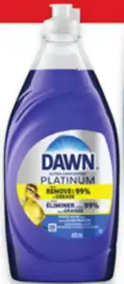 Walmart Dawn Platinum 431 mL or EZ-Squeeze 443 ml. dish soap offer