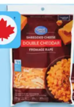 Walmart Great Value shreds 320 g offer