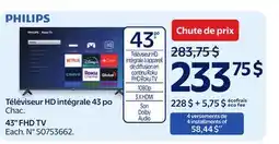 Walmart 43 FHD TV offer