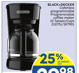 Rossy B&D 12 CUP COFFEE MAKER PROGRAMABLE offer