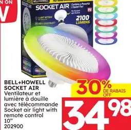Rossy BELL+HOWELL SOCKET AIR Socket air light with remote control offer