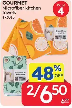 Rossy GOURMET Microfiber kitchen towels offer