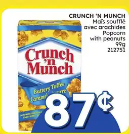Rossy Crunch 'n Munch Popcorn with peanuts offer