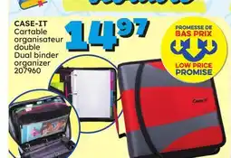 Rossy CASE-IT Dual binder organizer offer