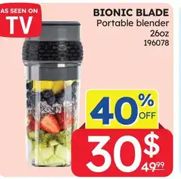 Rossy BIONIC BLADE Portable blender offer