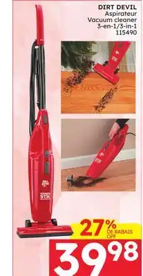 Rossy DIRT DEVIL 3 IN 1 VACUUM offer