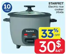 Rossy STARFRIT Electric rice cooker offer