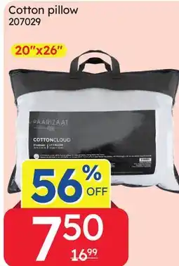 Rossy Cotton pillow offer