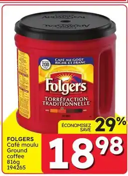 Rossy FOLGERS Ground coffee offer