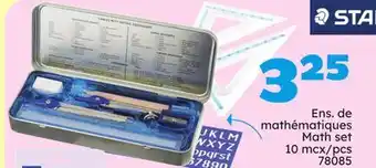 Rossy Staedtler Math set offer