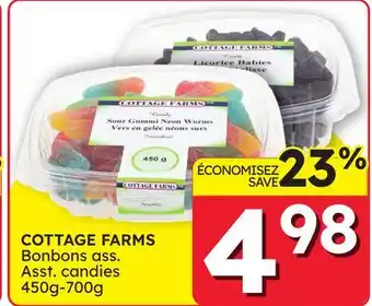 Rossy COTTAGE FARMS Asst. candies offer