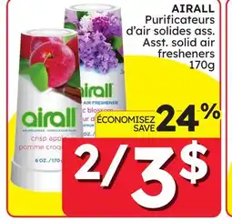 Rossy AIRALL Asst. solid air fresheners offer