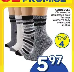 Rossy AEROSOLES Women's cozy crew socks offer